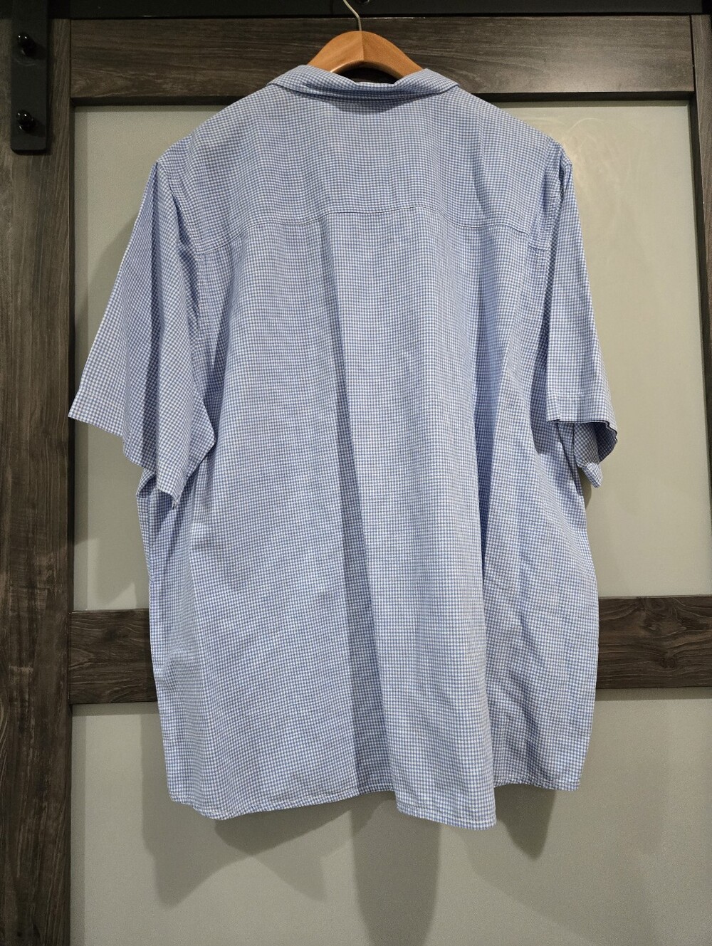 LOONEY TUNES Vintage Women's Blue Checkered Tweety Bird Embroidered Shirt 22/24W - Picture 3 of 4